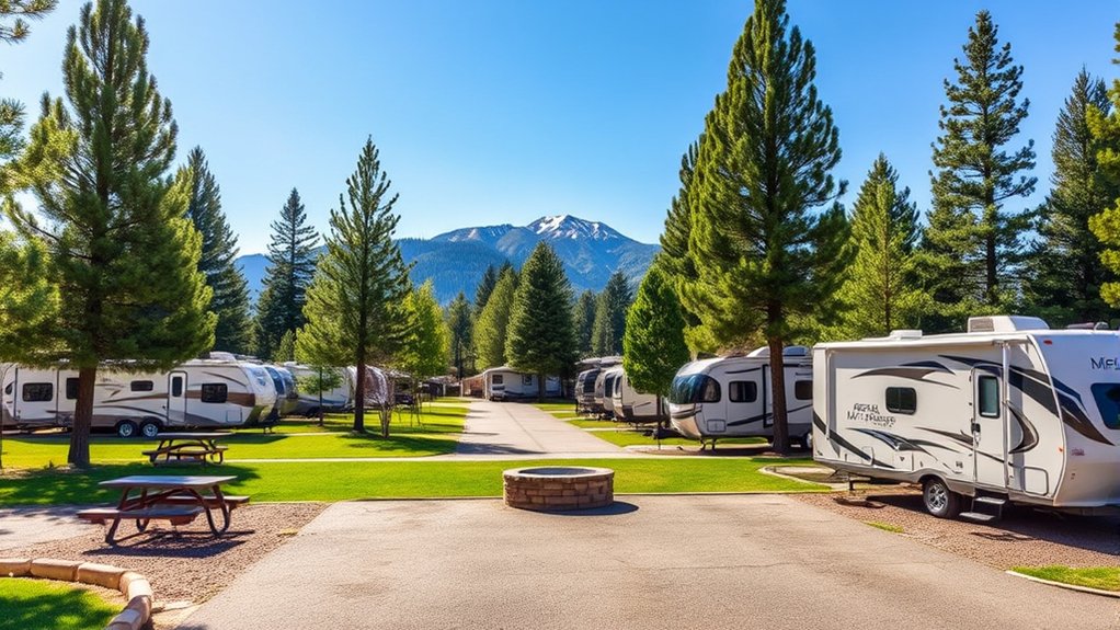 comfortable rv park amenities