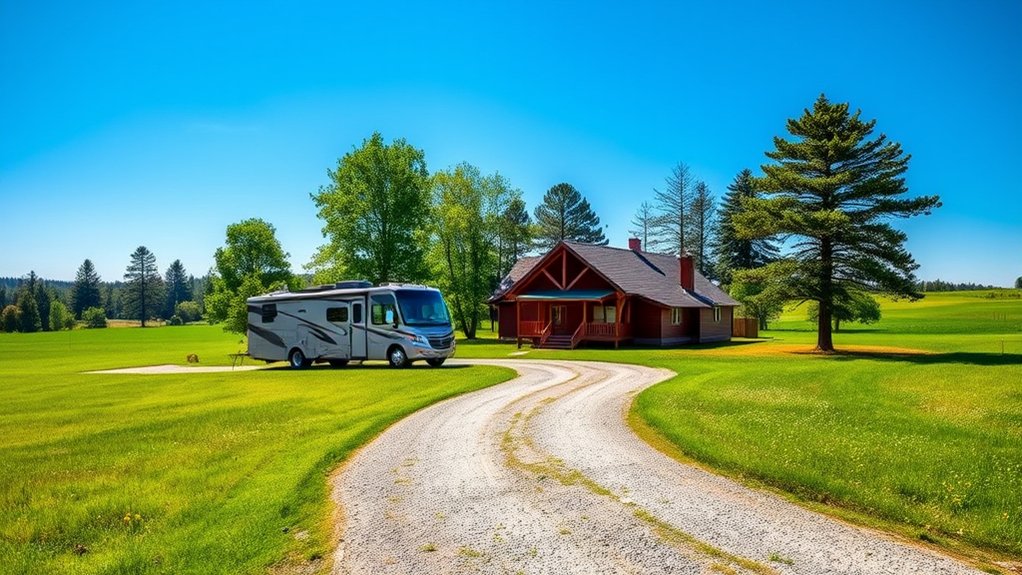private land for rv parking