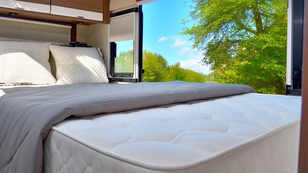 rv mattress gel foam options