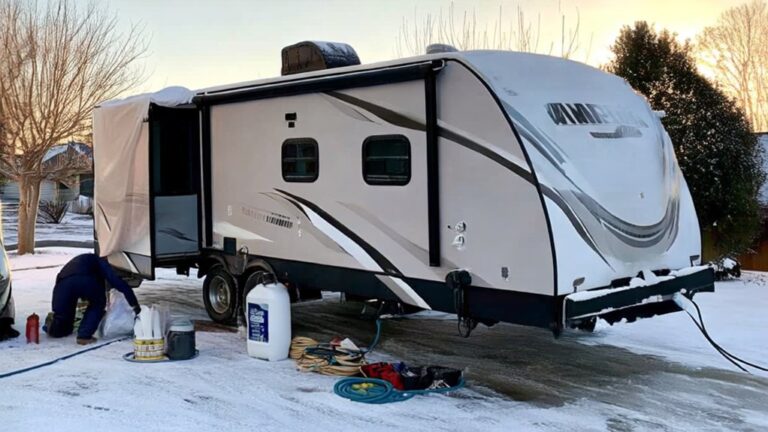 winterizing winnebago minnie winnie